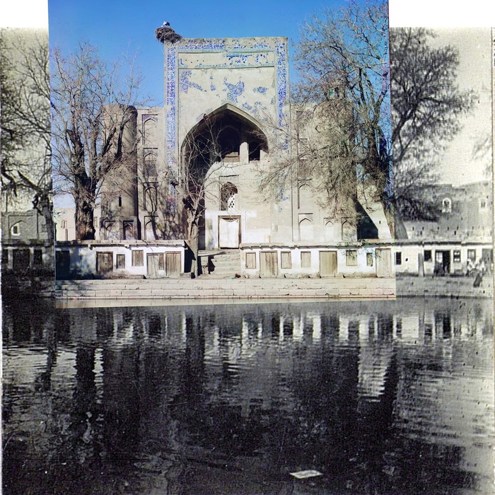 Duan-Beggi Medrese [Khanqah] (in Labikhauz). Bukhara